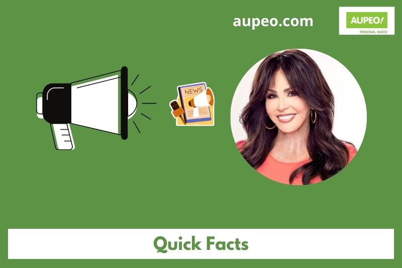 Quick Facts of Marie Osmond