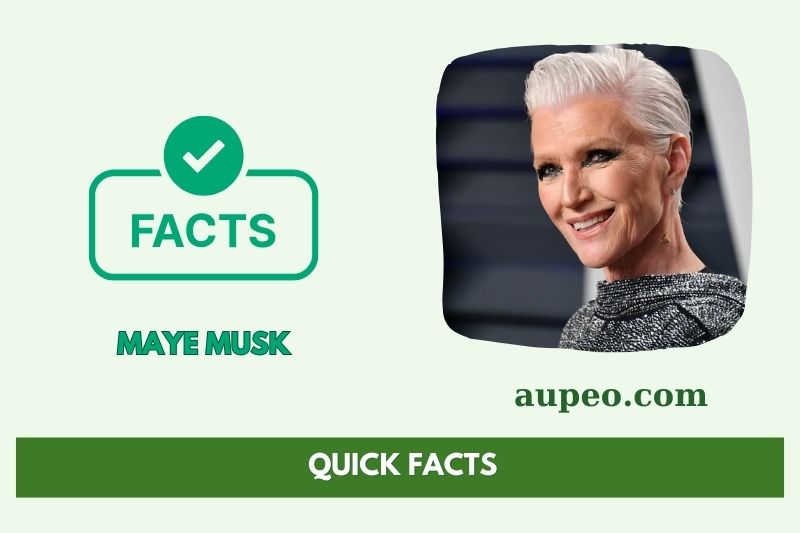 Maye Musk Fast Facts