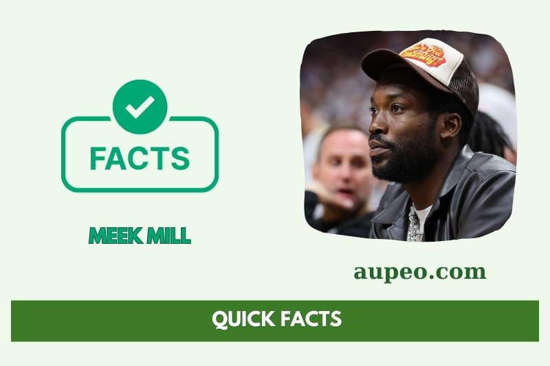 Meek Mill Quick Facts