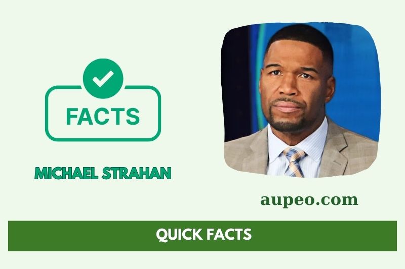 Michael Strahan's rapid facts