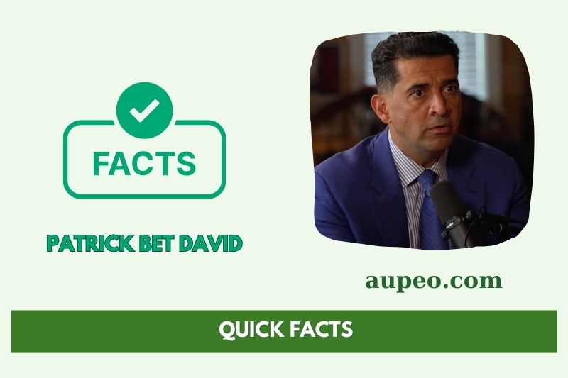 Patrick Betty David Quick Facts