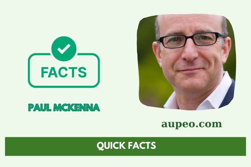 Paul McCena for quick facts