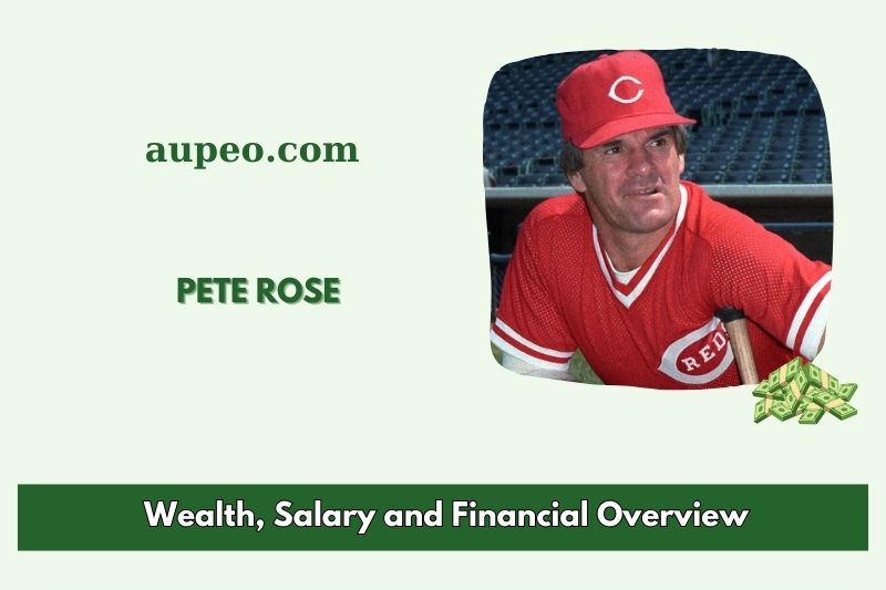 Pete Rose Wealth, Salary and Financial Review