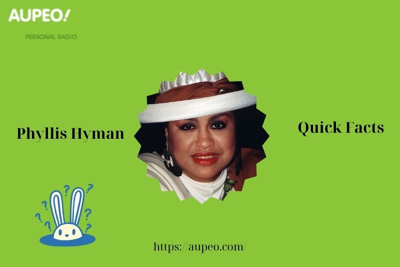 Phyllis Hyman Fast Facts