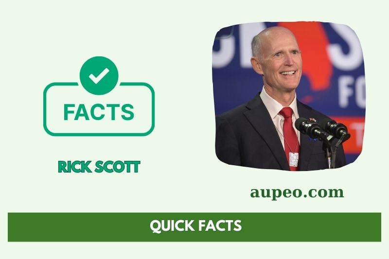 Rick Scott's quick facts