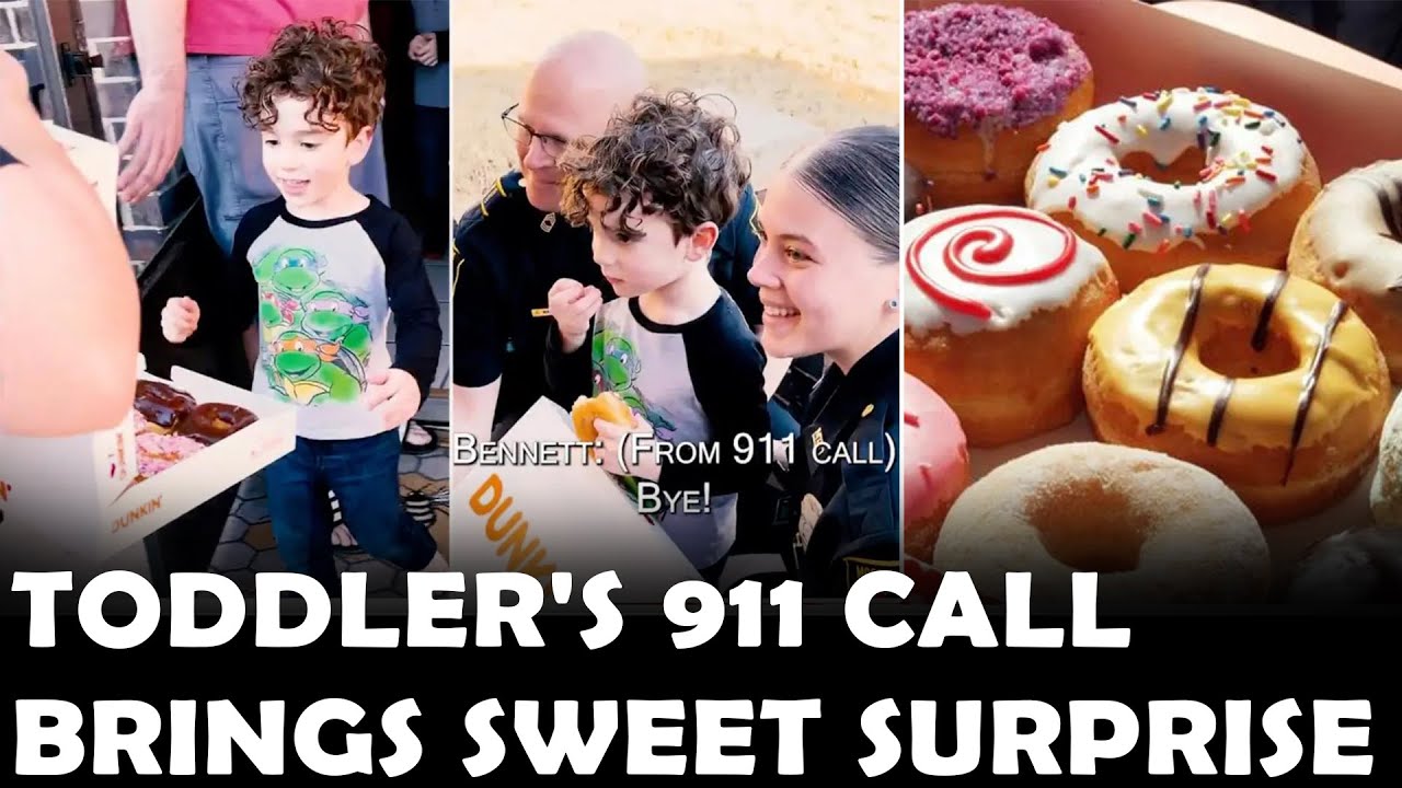 Toddler Calls 911 For Doughnuts full video