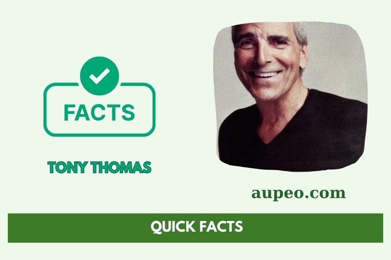 Tony Thomas's Quick Facts