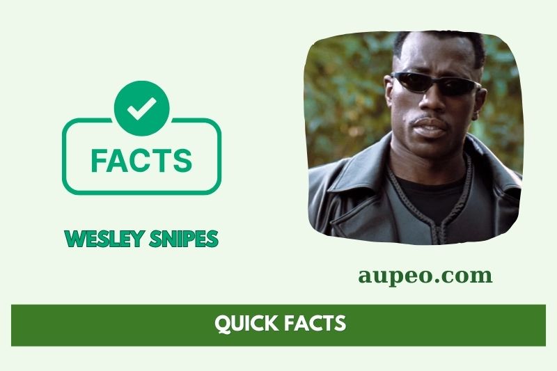 Wesley Snipes Fast Facts