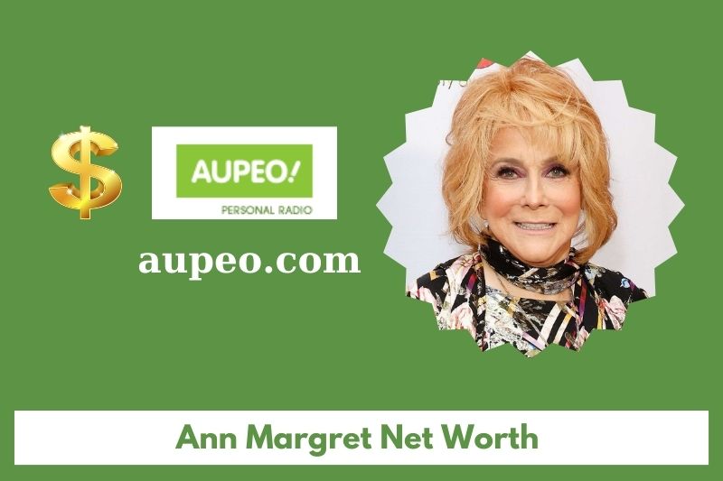 What is the net value of Ann Margret in 2025