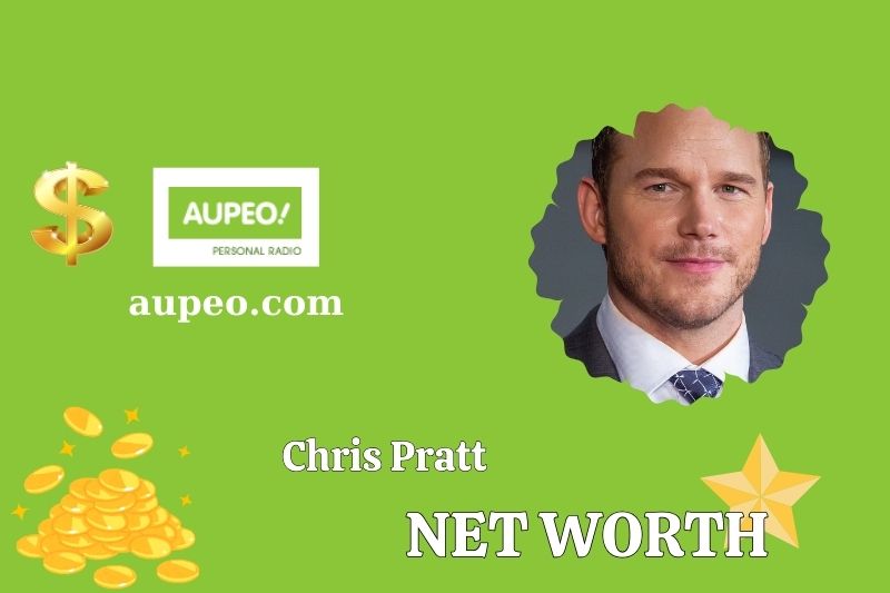 What is the net value of Chris Pratt in 2025