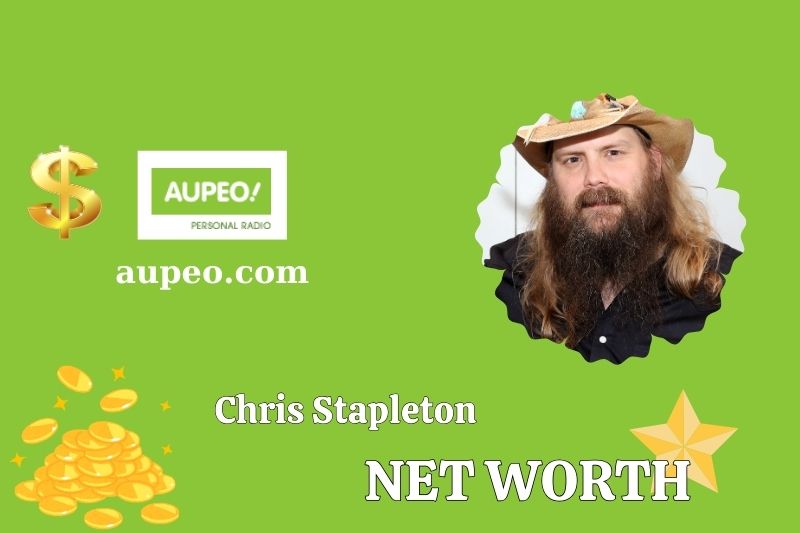 What is the net value of Chris Stapleton in 2025?