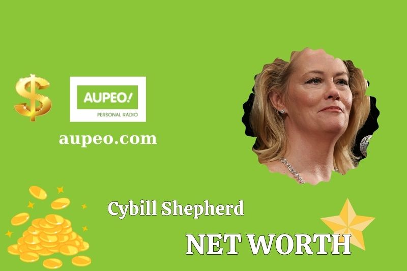 What is the net value of Cybill Shepherd in 2025?