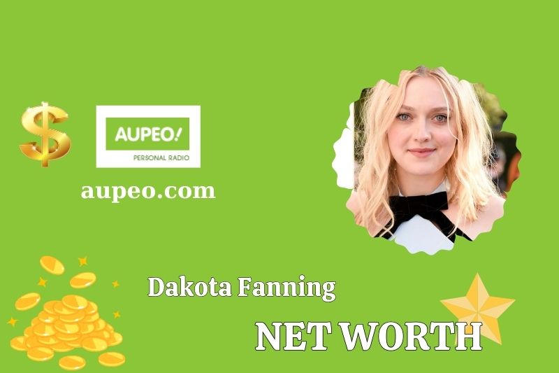 What is the net value of Dakota Fanning in 2025?