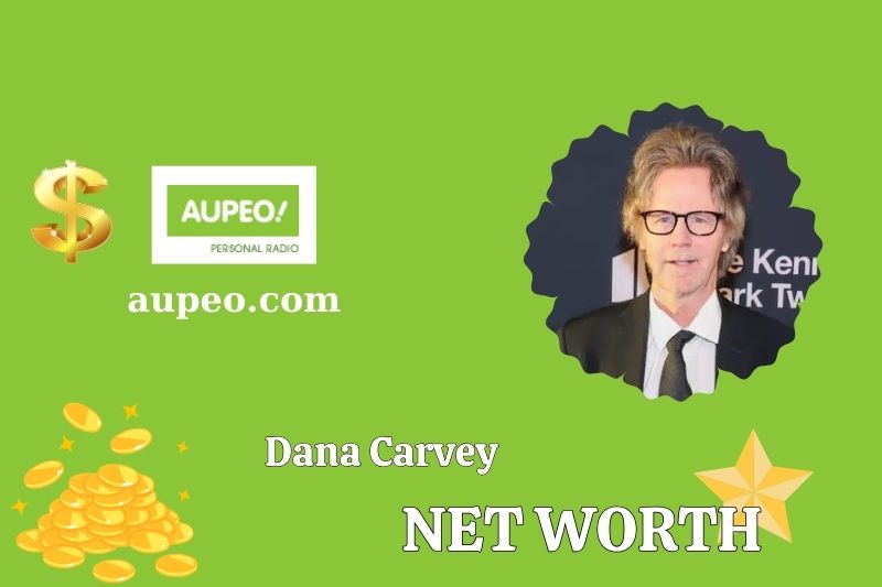 What is the net value of Dana Carvey in 2025