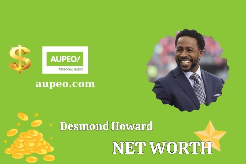 What is Desmond Howard's net value in 2025