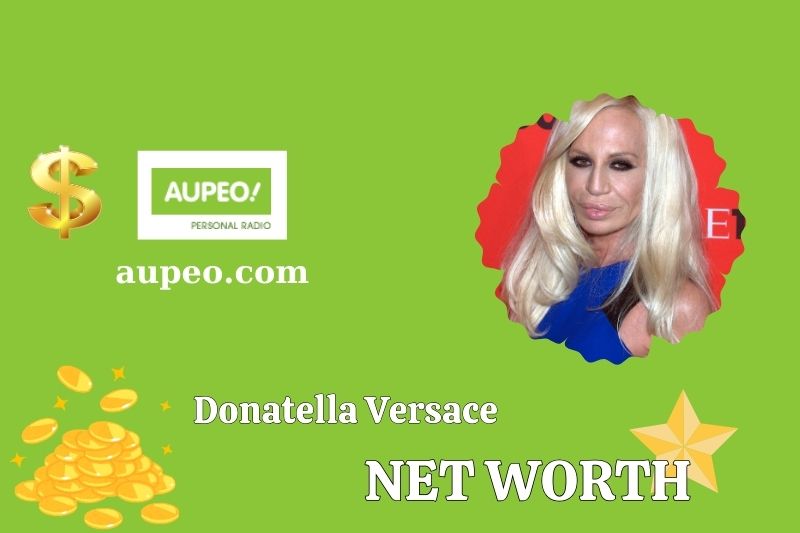 What is Donatella Versace's net value in 2025