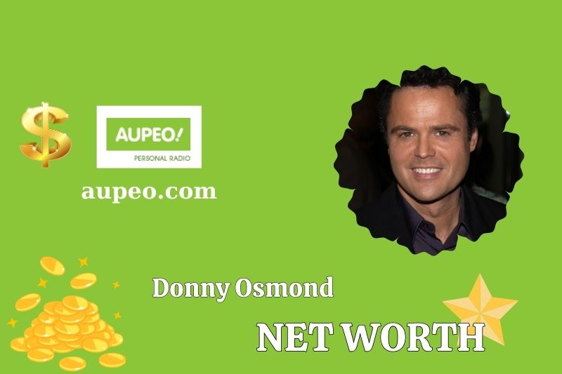 What is Donnie Osmond's net value in 2025