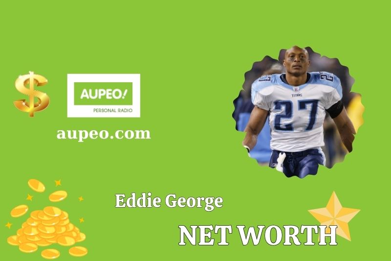 How much is the net value of Eddie George in 2025