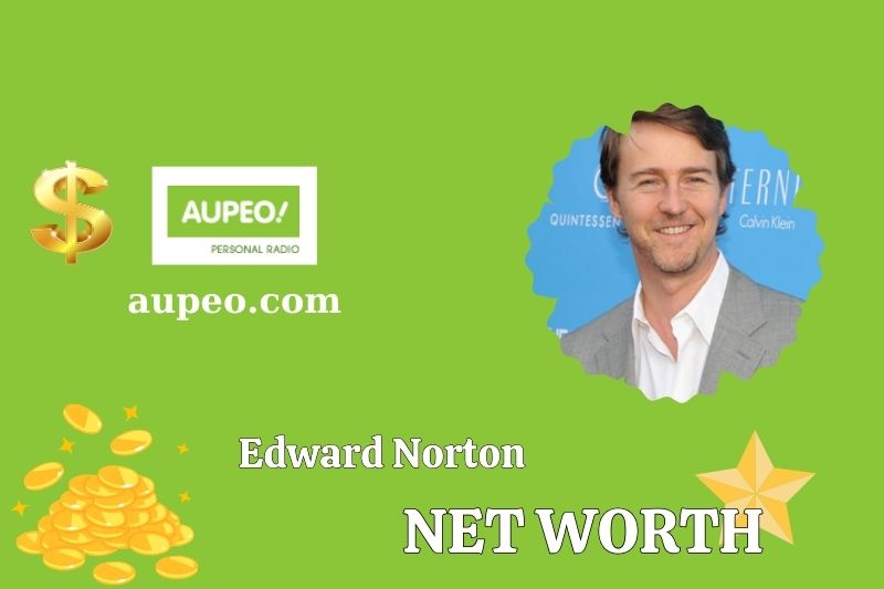 What is Edward Norton's net value in 2025