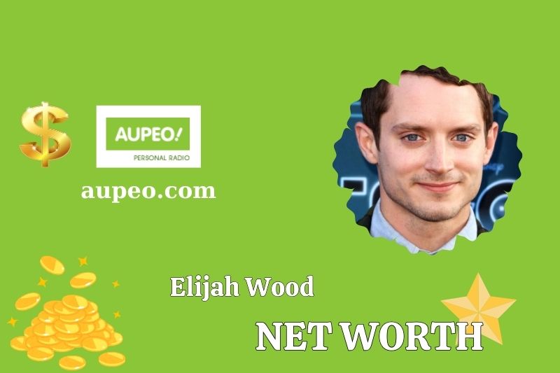 What is the net value of Elijah Wood in 2025