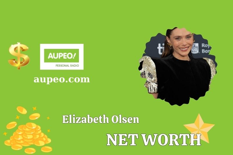 What is the net value of Elizabeth Olsen in 2025