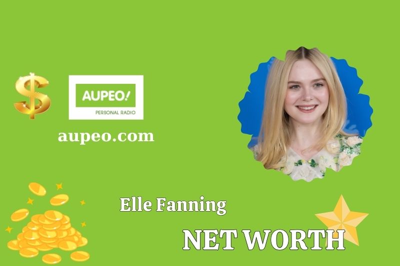 What is the net value of Elle Fanning in 2025