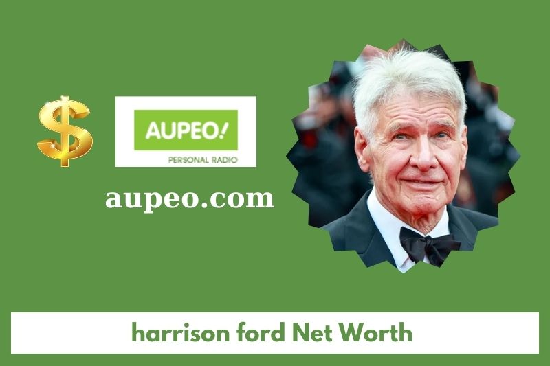 What is Harrison Ford's net value in 2025