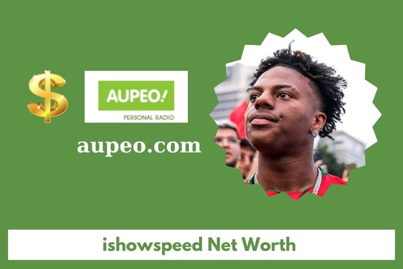 What is the net value of ishowspeed in 2025