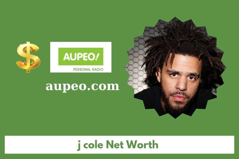 How much does J Cole's net value in 2025