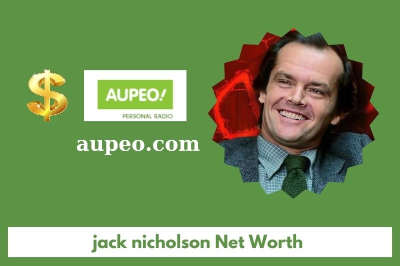 What is Jack Nicholson's net value in 2025