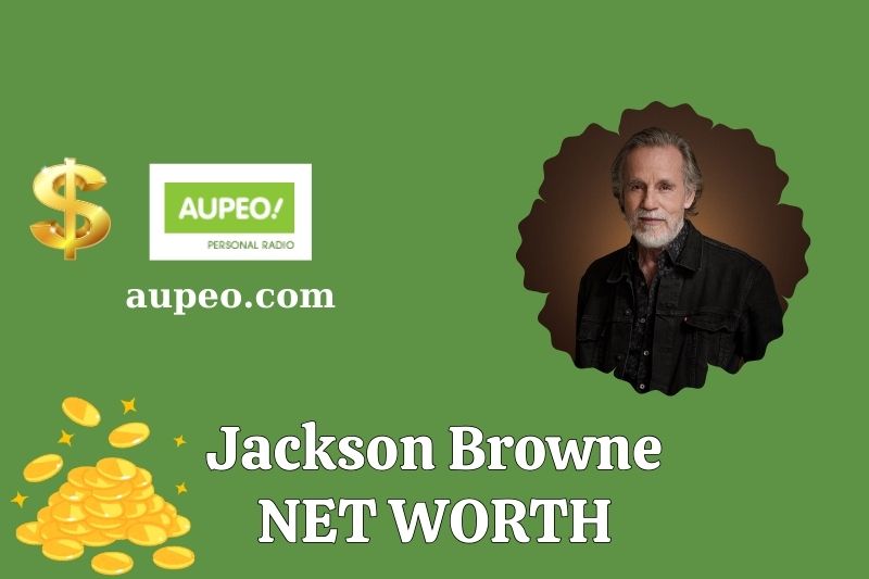 What is Jackson Brown's net value in 2025