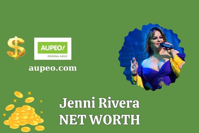 What is the net value of Jenny Rivera in 2025?