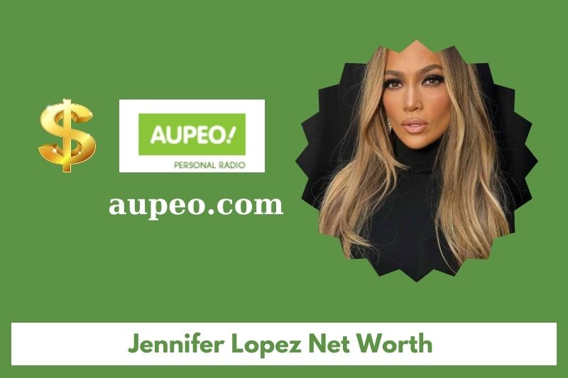 What is the net value of Jennifer Lopez in 2025