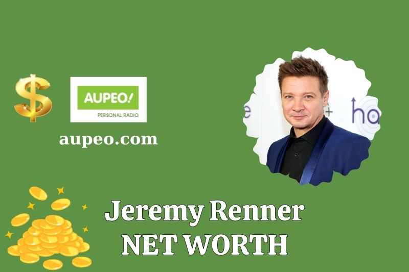 What is the net value of Jeremy Renner in 2025