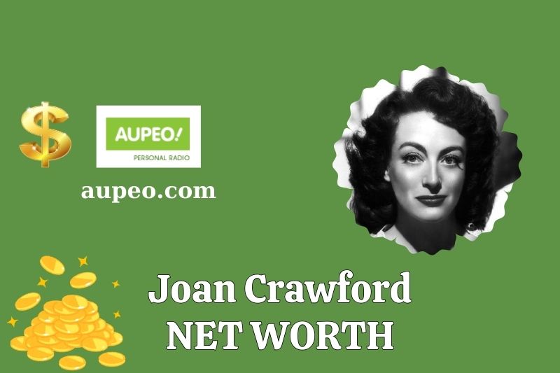 What is the net value of Joan Crawford in 2025