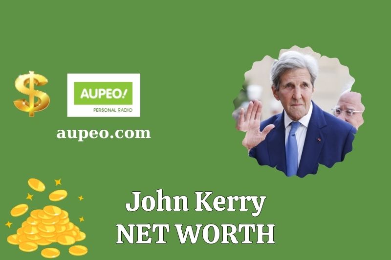 What is John Kerry's net value in 2025