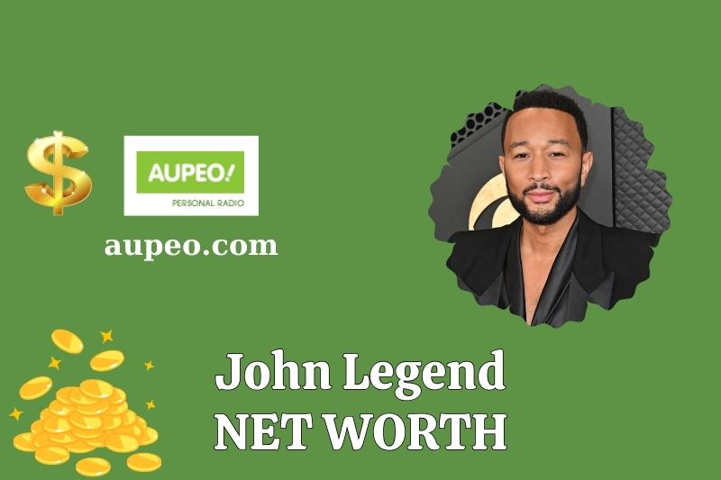 What is the net value of John Legend in 2025