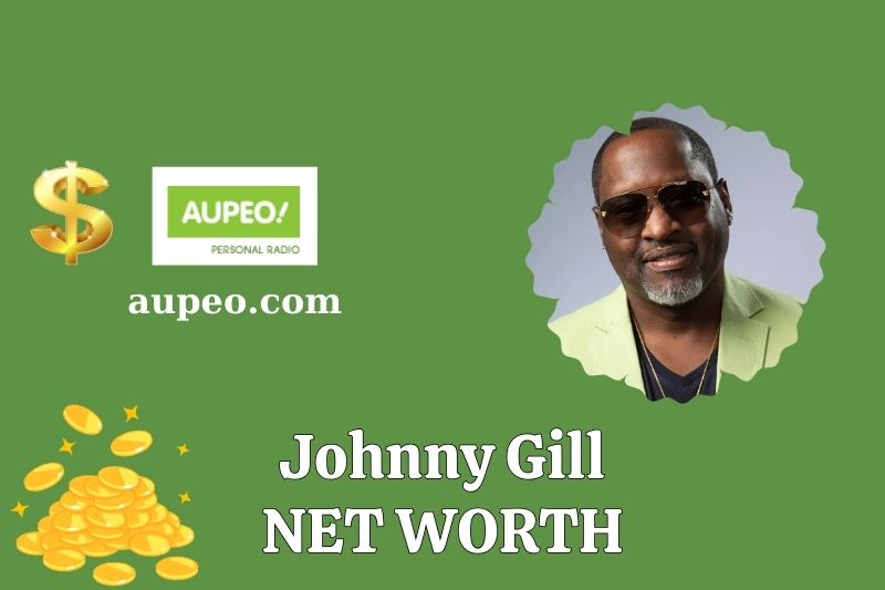 What is Johnny Gill's net value in 2025