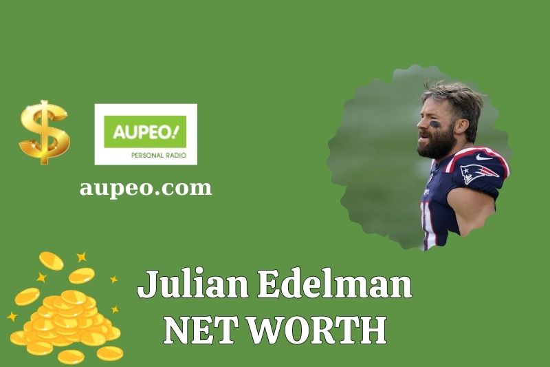 What is Julian Edelman's net value in 2025