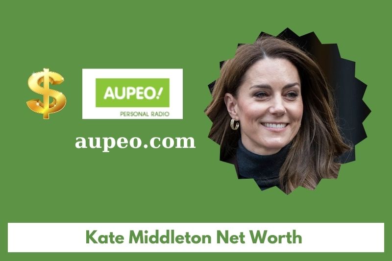 What is Kate Middleton's net value in 2025