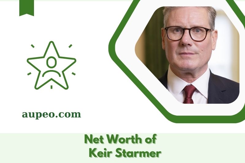 What is the Keir Starmer's net value in 2025