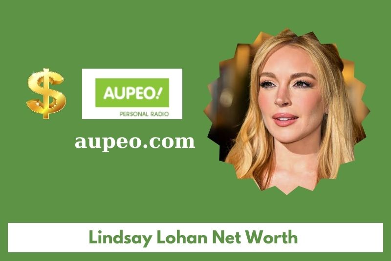 What is Lindsay Lohan's net value in 2025