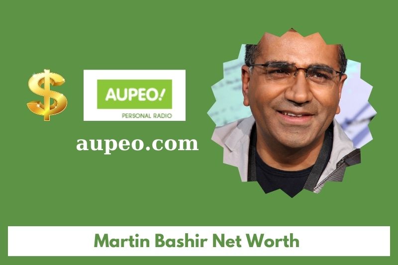 What is the net value of Martin Bashir in 2025