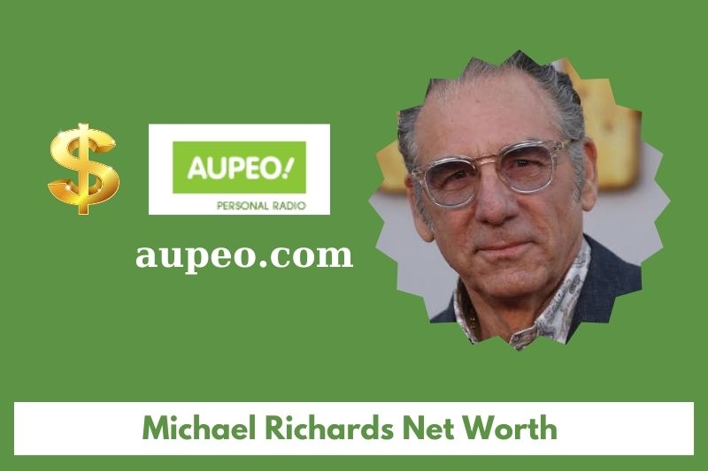 What is the net value of Michael Richards in 2025