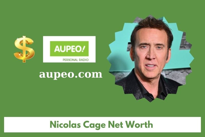 What is the net value of Nicolas Cage in 2025