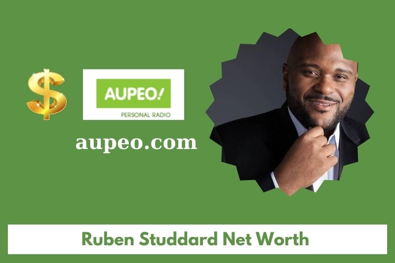 What is the net value of Ruben Studdard in 2025