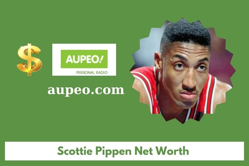 What is the net value of Scottie Pippen in 2025