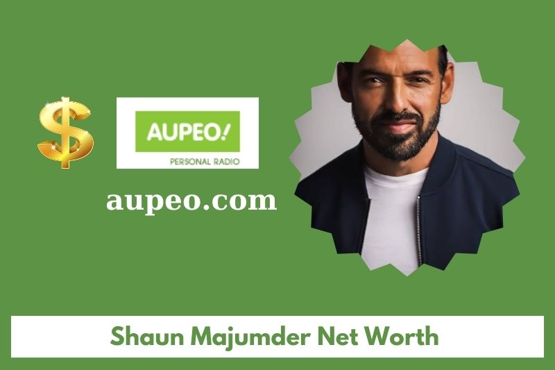 What is the net value of Shaun Majumder in 2025