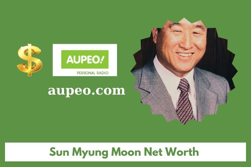 What is Sun Myung Moon's net value in 2025