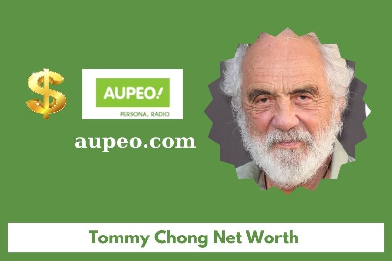 What is the net value of Tommy Chong in 2025